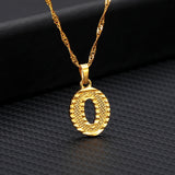 Tiny Gold Initial Letter Necklace For Women Stainless Steel A-Z Alphabet Pendant Necklace Jewelry Christmas Gifts Bijoux Femme