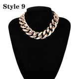 Punk Miami Cuban Choker Necklace