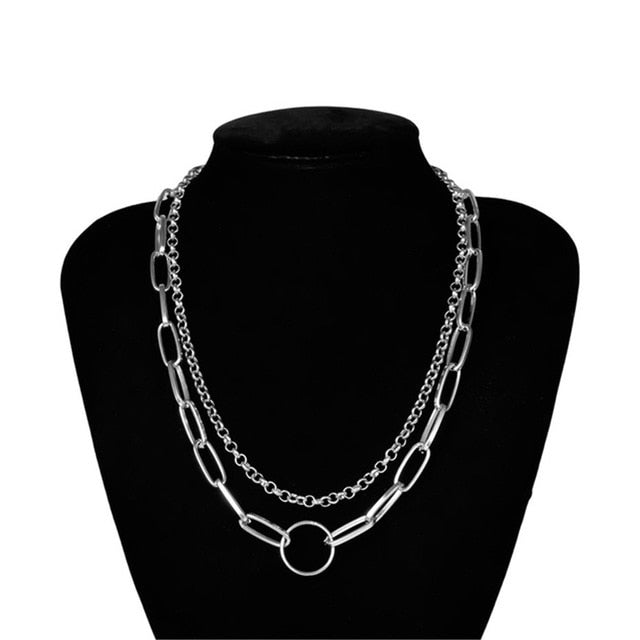 Punk Miami Cuban Choker Necklace
