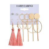 Tassel Acrylic Earrings