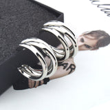 Metal Elegant Hoop Earring