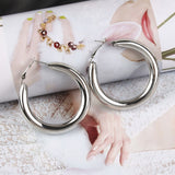 Metal Elegant Hoop Earring