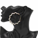 Metal Elegant Hoop Earring