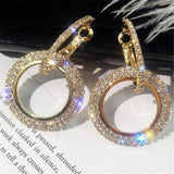 Metal Elegant Hoop Earring