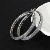Metal Elegant Hoop Earring