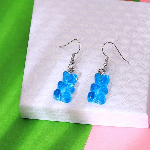 Gummy Bear Hooks Danglers earring
