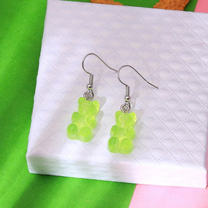 Gummy Bear Hooks Danglers earring