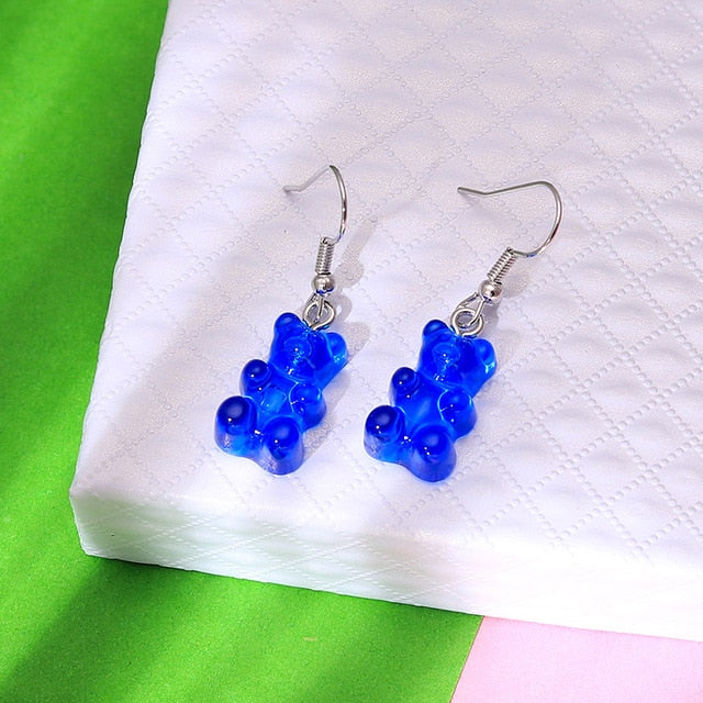Gummy Bear Hooks Danglers earring
