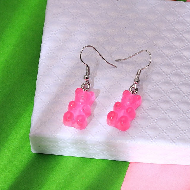 Gummy Bear Hooks Danglers earring