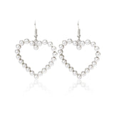 Long Crystal Tassel Gold Color Dangle Earrings