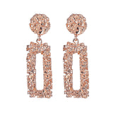 ALIUTOM Metal Geometric Pendant Earrings