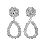 ALIUTOM Metal Geometric Pendant Earrings