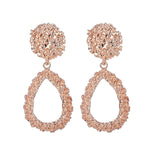 ALIUTOM Metal Geometric Pendant Earrings