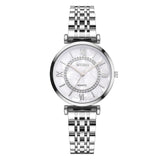 Silver Mesh Strap Quartz Watch