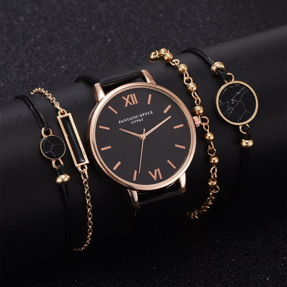 5pcs Quartz Wristwatch