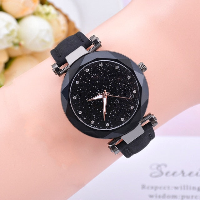 Starry Sky Quartz Wristwatch