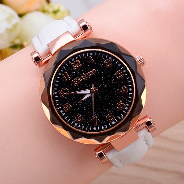 Starry Sky Quartz Wristwatch