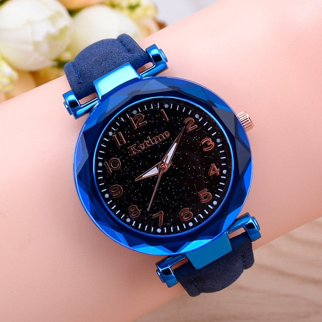 Starry Sky Quartz Wristwatch