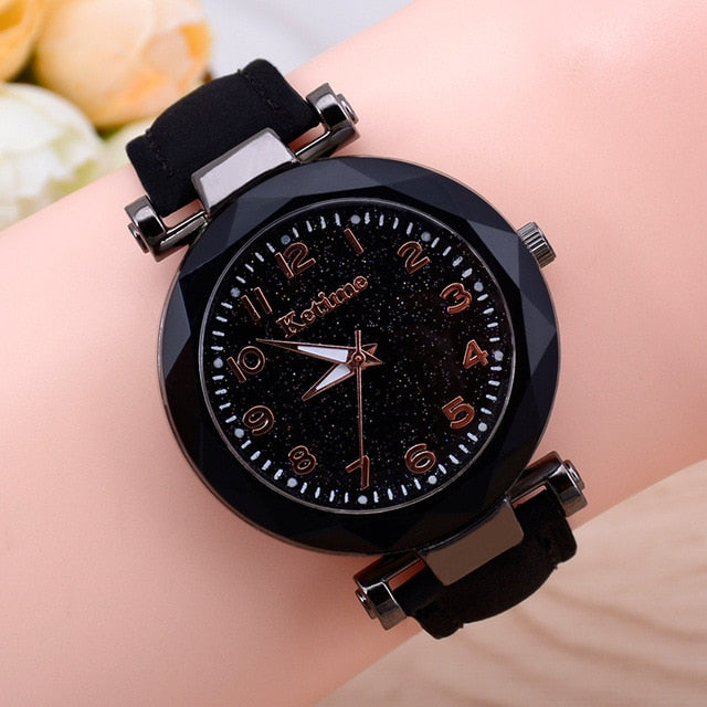 Starry Sky Quartz Wristwatch