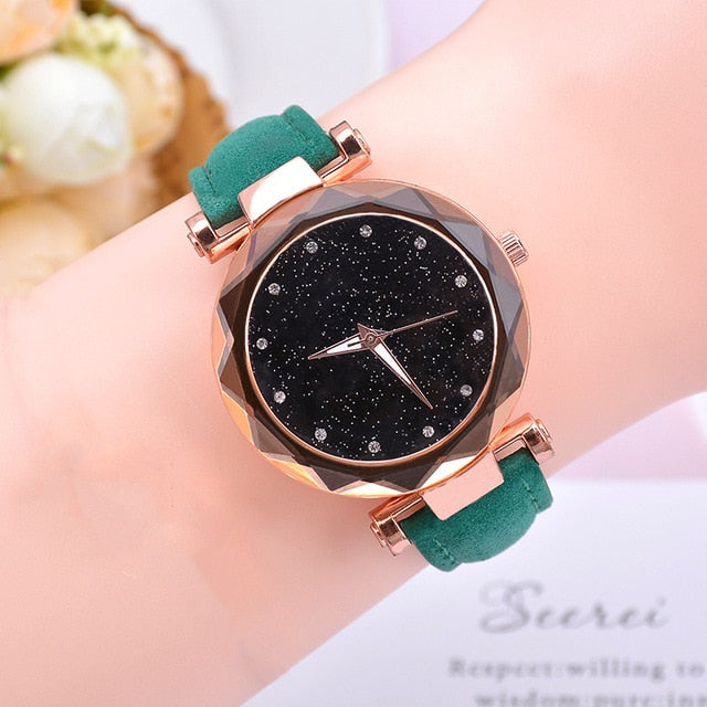 Starry Sky Quartz Wristwatch