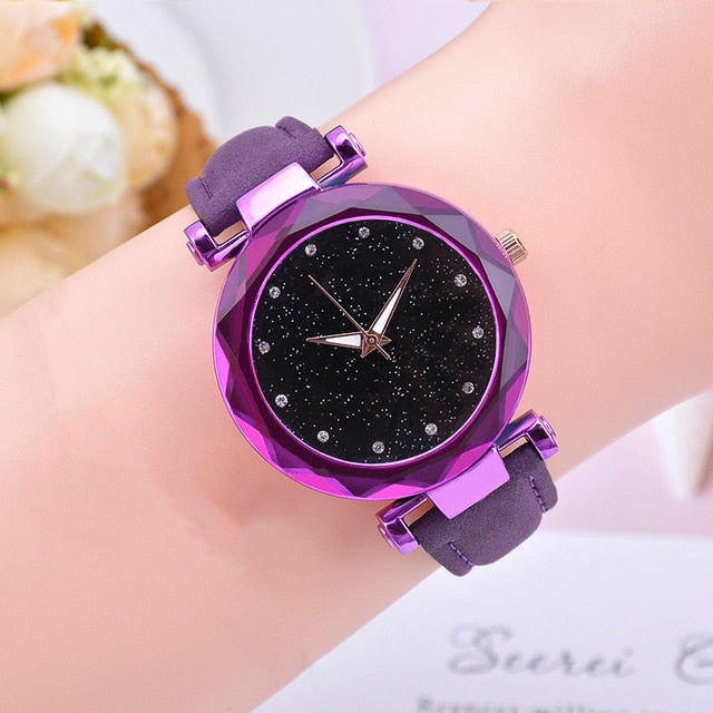 Starry Sky Quartz Wristwatch