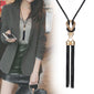 Tassel Long Winter Sweater Chain Necklace