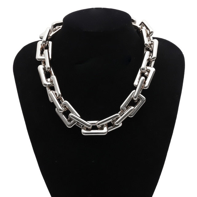 Punk Miami Cuban Choker Necklace