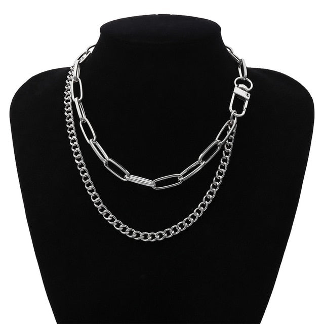 Punk Miami Cuban Choker Necklace