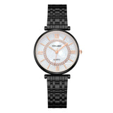 Silver Mesh Strap Quartz Watch