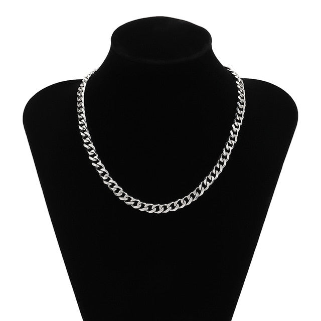 Punk Miami Cuban Choker Necklace