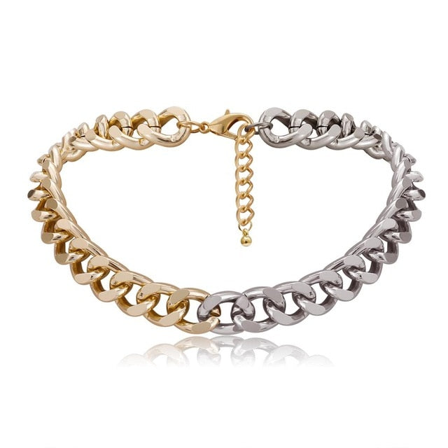 Punk Miami Cuban Choker Necklace