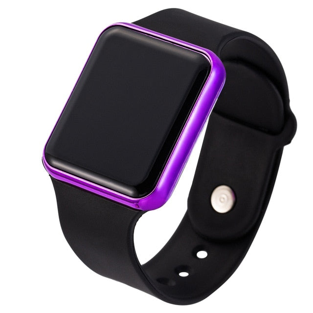LED Pink Sport Wrist watches