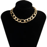 Punk Miami Cuban Choker Necklace