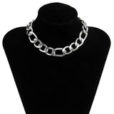 Punk Miami Cuban Choker Necklace